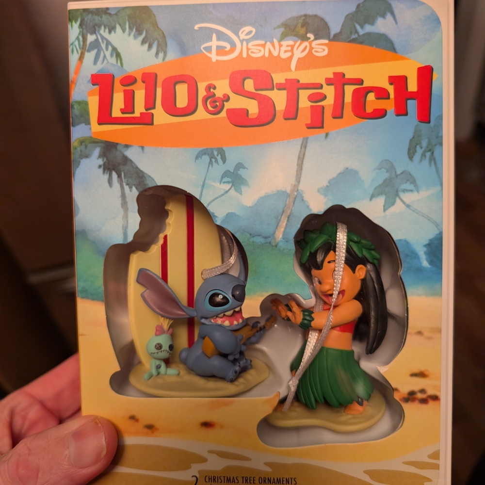 Disney Lilo & Stitch Christmas Ornaments